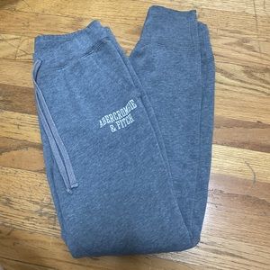 Abercrombie & Fitch Dark Grey Sweatpants